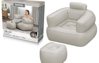 Fotel dmuchany jasny. Wydawca: Bestway. SmakLiter.pl Opakowanie Fotel dmuchany jasny