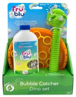 Fru Blu Łapacz baniek Dinozaur + płyn 0,4l. Wydawca: TM Toys. SmakLiter.pl Opakowanie Fru Blu Łapacz baniek Dinozaur + płyn 0,4l