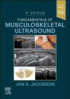 Okładka książki Fundamentals of Musculoskeletal Ultrasound, 4th Edition