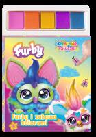 Okładka książki Furby i zabawa kolorami. Furby. Kolorowe Paluszki