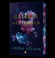 Galeria wyjątkowych (barwione brzegi). Autor: Laura Steven. SmakLiter.pl Okładka książki Galeria wyjątkowych (barwione brzegi)