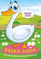 Gąska Gosia. Autor:   Praca zbiorowa. SmakLiter.pl Okładka książki Gąska Gosia