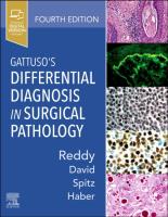 Okładka książki Gattuso's Differential Diagnosis in Surgical Pathology