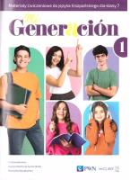 Okładka książki Generacion 1 Materiały ćw. SP 7 PWN
