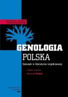 Okładka książki Genologia Polska. Gatunek w literaturze współ.