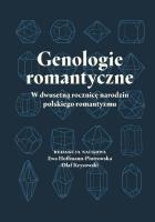 Okładka książki Genologie romantyczne – w dwusetną rocznicę narodzin polskiego romantyzmu