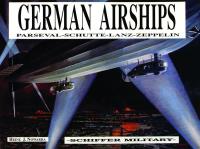 German Airships. Autor: Heinz J. Nowarra. SmakLiter.pl Okładka książki German Airships