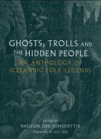 Ghosts, Trolls and the Hidden People. Autor: Ósk Jónsdóttir Dagrún. SmakLiter.pl Okładka książki Ghosts, Trolls and the Hidden People