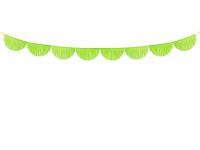 Girlanda bibułowa frędzle zielone jabłuszko 3m. Wydawca: PartyDeco. SmakLiter.pl Opakowanie Girlanda bibułowa frędzle zielone jabłuszko 3m