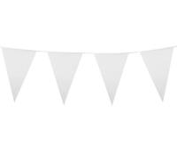 Girlanda flagi białe 10m. Wydawca: Boland. SmakLiter.pl Opakowanie Girlanda flagi białe 10m
