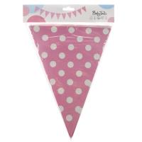 Girlanda kropki różowa. Wydawca: ARPEX. SmakLiter.pl Opakowanie Girlanda kropki różowa