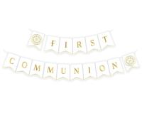 Opakowanie Girlanda papierowa First Communion Komunia