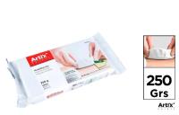 Glina modelarska 250g biała. Wydawca: Artix. SmakLiter.pl Opakowanie Glina modelarska 250g biała