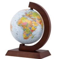 Globus polityczny drewniana oprawa 25cm GB. Wydawca: ZACHEM. SmakLiter.pl Opakowanie Globus polityczny drewniana oprawa 25cm GB