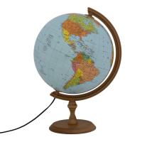 Globus polityczny podświetlany 32cm w.angielska. Wydawca: ZACHEM. SmakLiter.pl Opakowanie Globus polityczny podświetlany 32cm w.angielska