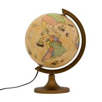 Globus trasami odkrywców podświetlany 25cm UA. Wydawca: ZACHEM. SmakLiter.pl Opakowanie Globus trasami odkrywców podświetlany 25cm UA