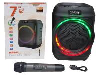 Opakowanie Głośnik Bluetooth z mikrofonem karaoke USB