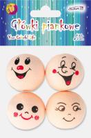 Opakowanie Główki piankowe 3cm 4szt