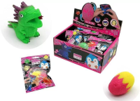 Gniotek jajo dinozaura MIX. Wydawca: ADAR. SmakLiter.pl Opakowanie Gniotek jajo dinozaura MIX