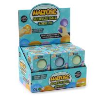 Gniotek rozciągliwy piłka z cukru słodowego świecący mix kolorów TY915. Wydawca: PUCKATOR EUROPEAN DISTRIBUTION CENTRE. SmakLiter.pl Opakowanie Gniotek rozciągliwy piłka z cukru słodowego świecący mix kolorów TY915