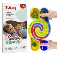 Opakowanie Gniotek sensoryczny squishy tunel z cieczą
