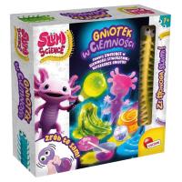 Gniotek W Ciemności Slumi Science. Wydawca: Lisciani. SmakLiter.pl Opakowanie Gniotek W Ciemności Slumi Science