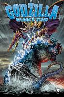 Godzilla. Władcy Ziemi. Tom 5. Autor: Chris Mowry, Matt Frank, Jeff Zornow. SmakLiter.pl Okładka książki Godzilla. Władcy Ziemi. Tom 5