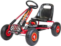 Gokart na pedały Razor czerwony. Wydawca: Baby Mix. SmakLiter.pl Opakowanie Gokart na pedały Razor czerwony
