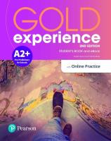 Okładka książki Gold Experience 2nd A2+ SB + ebook + online