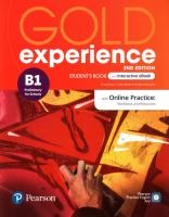 Gold Experience 2nd Edition B1 Podręcznik + Online Practice + eBook. Autor: Boyd Elaine, Walsh Clare, Warwick Lindsay. SmakLiter.pl Okładka książki Gold Experience 2nd Edition B1 Podręcznik + Online Practice + eBook