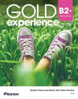 Okładka książki Gold Experience 3rd B2+ SB + ebook + online