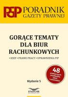 Okładka książki Gorące tematy dla biur rachunkowych w.5