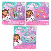 Opakowanie Gra 3w1 Koci Domek Gabi