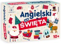 Gra Angielski na Święta 10+. Wydawca: Kangur. SmakLiter.pl Opakowanie Gra Angielski na Święta 10+