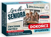 Opakowanie Gra dla Seniora - Dokończ przysłowie