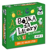 Okładka książki Gra do nauki liter Bójka na litery Kapitan Nauka