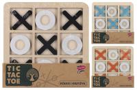 Opakowanie Gra Kółko i Krzyżyk drewniana 1szt.mix