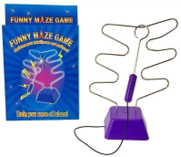 Opakowanie Gra labirynt elektryczny na baterie