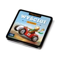 Gra magnetyczna Wyścigi. Wydawca: Albi. SmakLiter.pl Opakowanie Gra magnetyczna Wyścigi