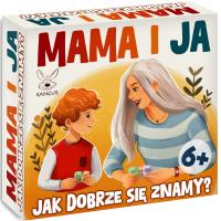 Gra Mama i Ja Jak dobrze się znamy?. Wydawca: Kangur. SmakLiter.pl Opakowanie Gra Mama i Ja Jak dobrze się znamy?