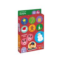 Gra Memorki na Święta CzuCzu. Wydawca: Bright Junior Media Justyna Han. SmakLiter.pl Opakowanie Gra Memorki na Święta CzuCzu