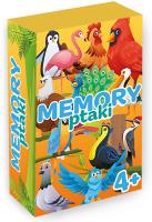 Gra Memory Ptaki mini. Wydawca: Kangur. SmakLiter.pl Opakowanie Gra Memory Ptaki mini