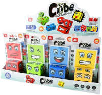 Opakowanie Gra Montessori - kostki emotki emocje MIX