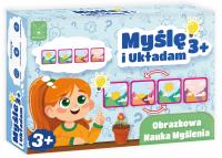 Gra Myślę i Układam. Wydawca: Kangur. SmakLiter.pl Opakowanie Gra Myślę i Układam