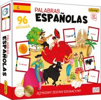 Gra Palabras Espanolas słówka hiszpańskie. Wydawca: Adamigo. SmakLiter.pl Opakowanie Gra Palabras Espanolas słówka hiszpańskie