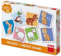 Gra pamięciowa baby memory Zwierzątka. Wydawca: Dino Toys. SmakLiter.pl Opakowanie Gra pamięciowa baby memory Zwierzątka