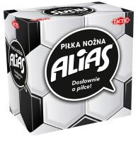 Gra planszowa Snack Alias Piłka Nożna. Wydawca: Tactic. SmakLiter.pl Opakowanie Gra planszowa Snack Alias Piłka Nożna