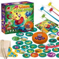 Gra z dźwiękiem. Chaos w dżungli. Wydawca: Roter Kafer. SmakLiter.pl Opakowanie Gra z dźwiękiem. Chaos w dżungli