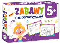 Gra Zabawy Matematyczne 5+. Wydawca: Kangur. SmakLiter.pl Opakowanie Gra Zabawy Matematyczne 5+