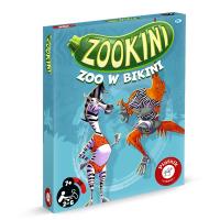 Gra Zookini - ZOO w bikini. Wydawca: Piatnik. SmakLiter.pl Opakowanie Gra Zookini - ZOO w bikini